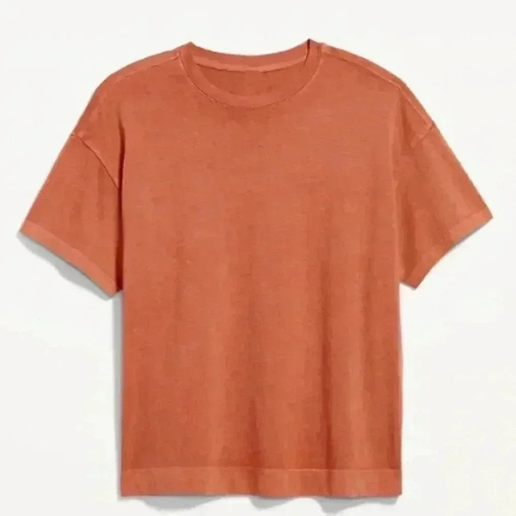Old Navy Plus Size Vintage Crew-Neck T-Shirt in Color: Spice Level  - Size 2x - Picture 2 of 15